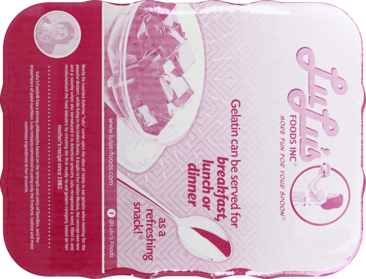 slide 2 of 13, Lulus Sugar Free Strawberry, Orange and Lime Gelatin 12 ea, 12 ct; 4 oz