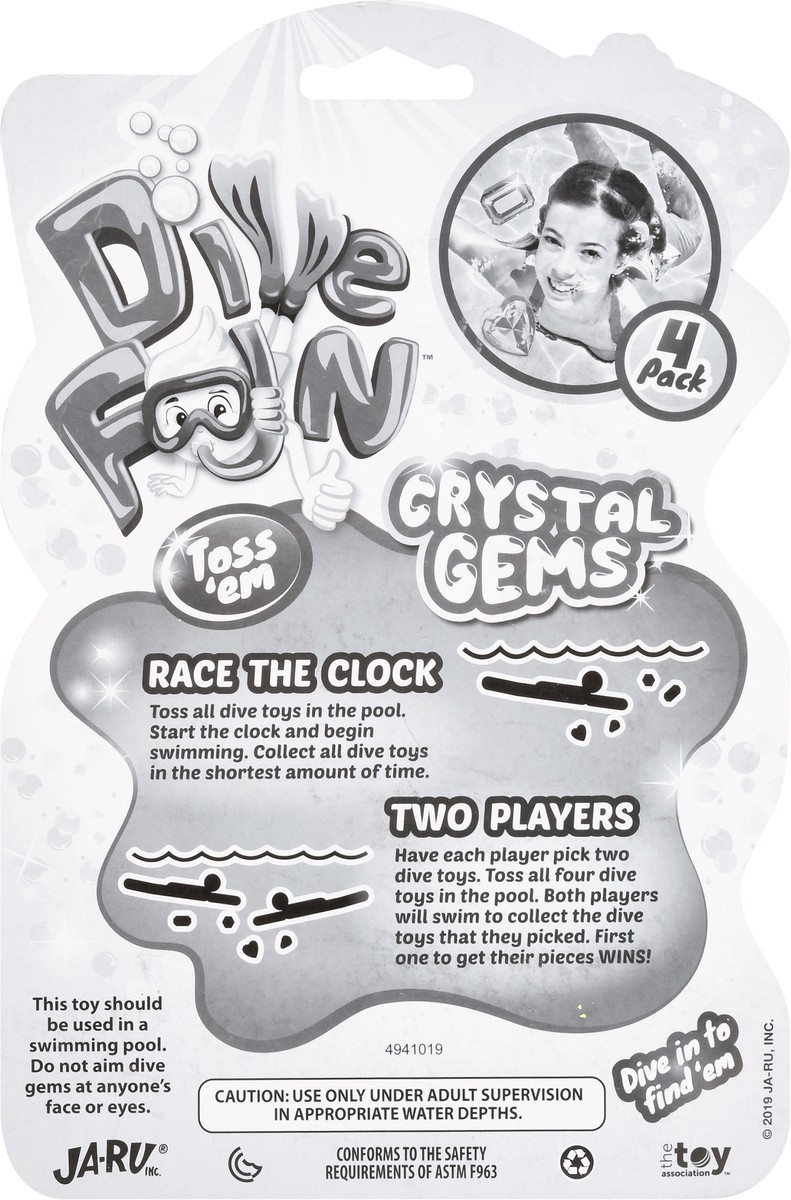 slide 7 of 11, Ja-Ru Ja Ru Dive Fun Crystal Gems, 3 ct