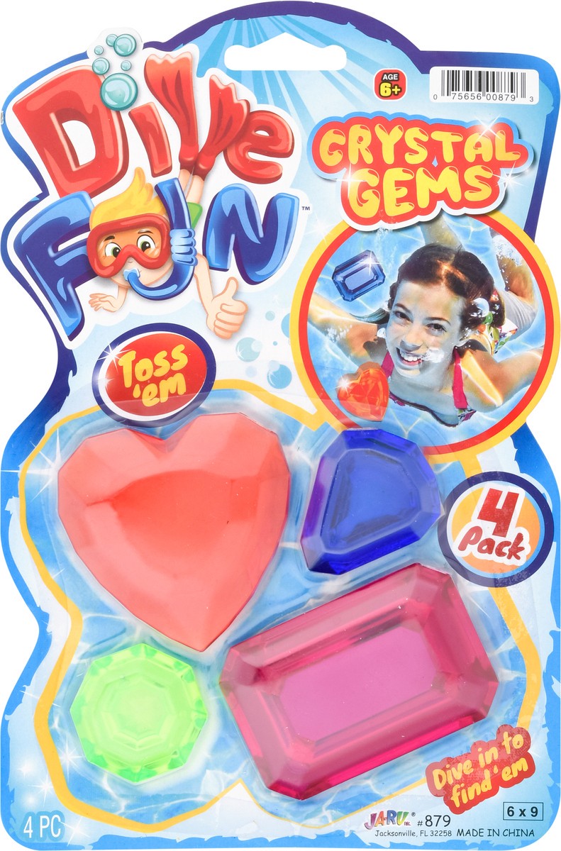 slide 6 of 11, Ja-Ru Ja Ru Dive Fun Crystal Gems, 3 ct
