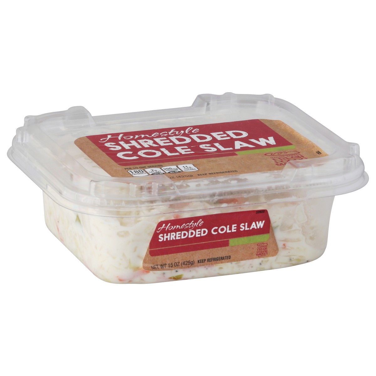 slide 8 of 9, Homestyle Cole Slaw, 1 ct