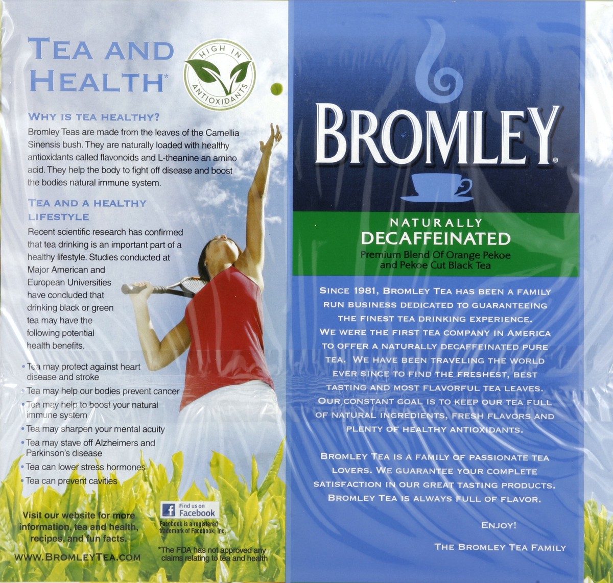 slide 5 of 5, Bromley Black Tea 100 ea, 100 ct