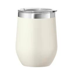 Oggiheers Vacuum Cheers Insulated Wine Tumbler - Warm Gray, 12 oz