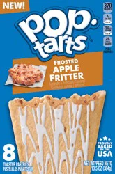 Pop-Tarts Toaster Pastries, Frosted Apple Fritter, 13.5 oz, 4 Count