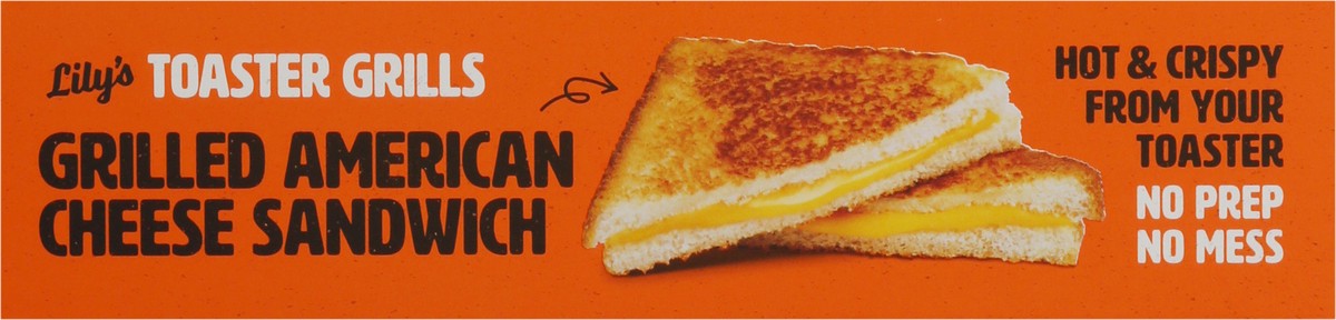 slide 4 of 9, Lily's Toaster Grills Grilled American Cheese Sandwich 2 ea, 2 ct