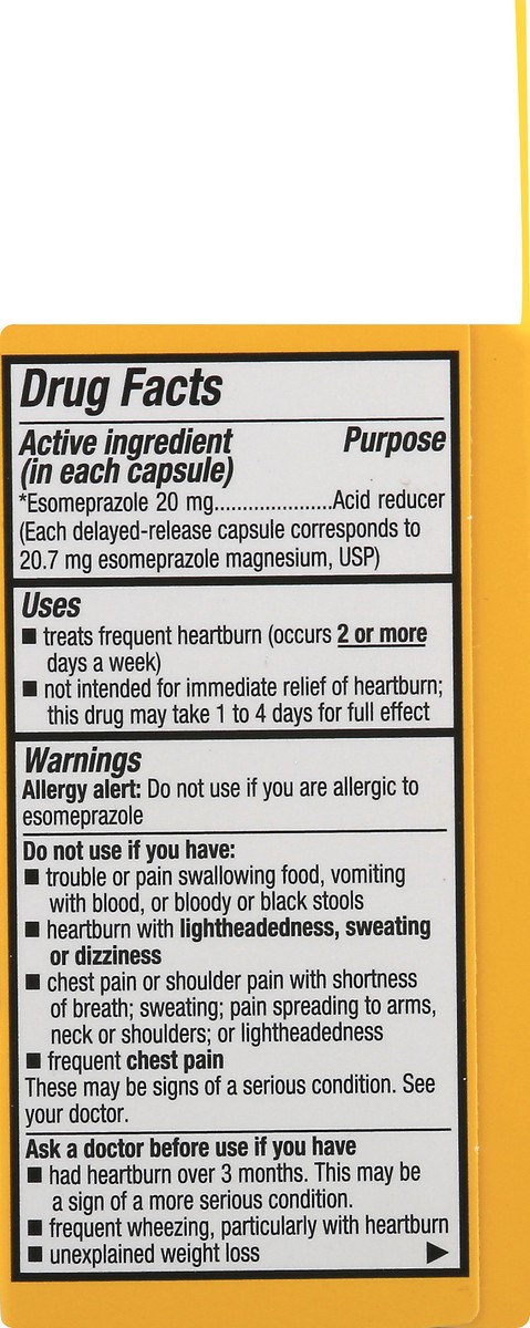 slide 3 of 10, CVS Health Esomeprazole Magnesium Capsules, 14 Ct, 1 ct