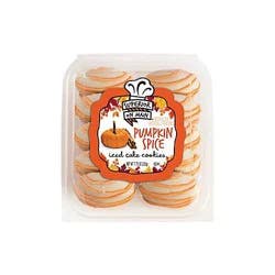 Superi Pumpkin Spice Iced Cake Cookies - 7.75 Oz