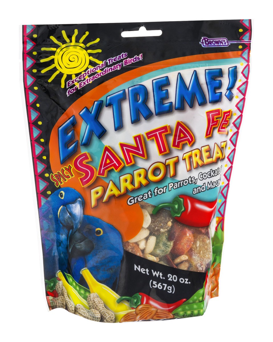 slide 2 of 9, Brown's Santa Fe Spicy Parrot Treat 20.0 oz, 20 oz