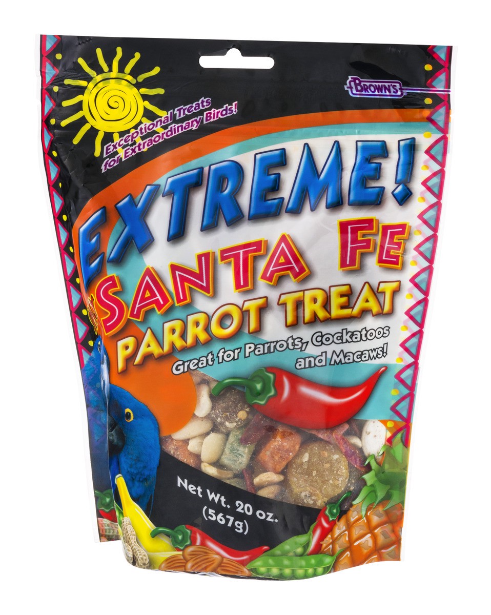 slide 9 of 9, Brown's Santa Fe Spicy Parrot Treat 20.0 oz, 20 oz