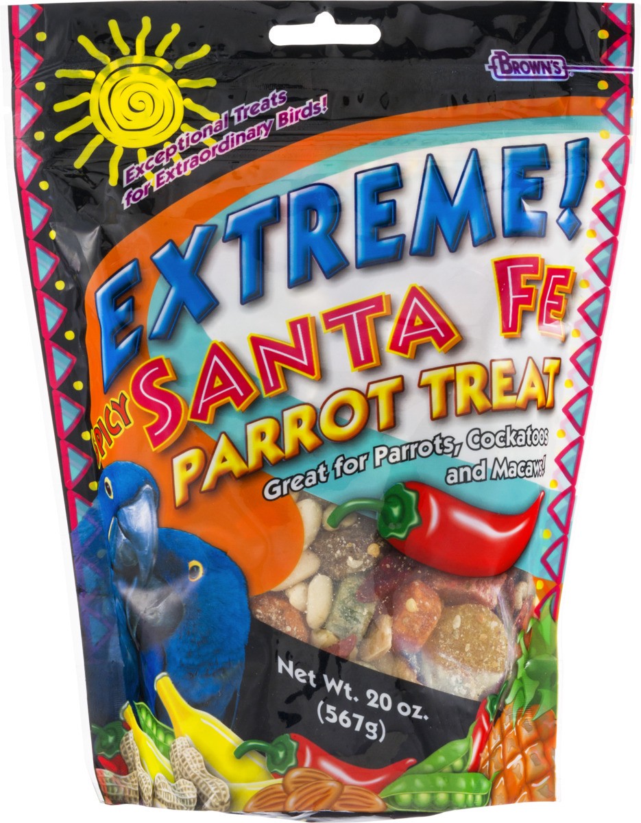 slide 4 of 9, Brown's Santa Fe Spicy Parrot Treat 20.0 oz, 20 oz