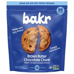 Bakr Brown Butter Chocolate Chip Cookie Dough - 8 oz