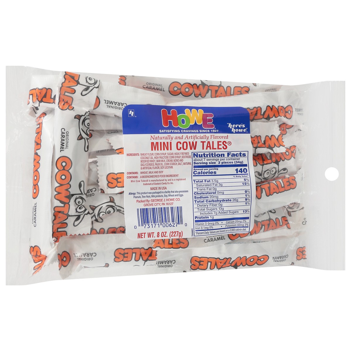 slide 6 of 9, Howe Cow Tails Mini, 8 oz