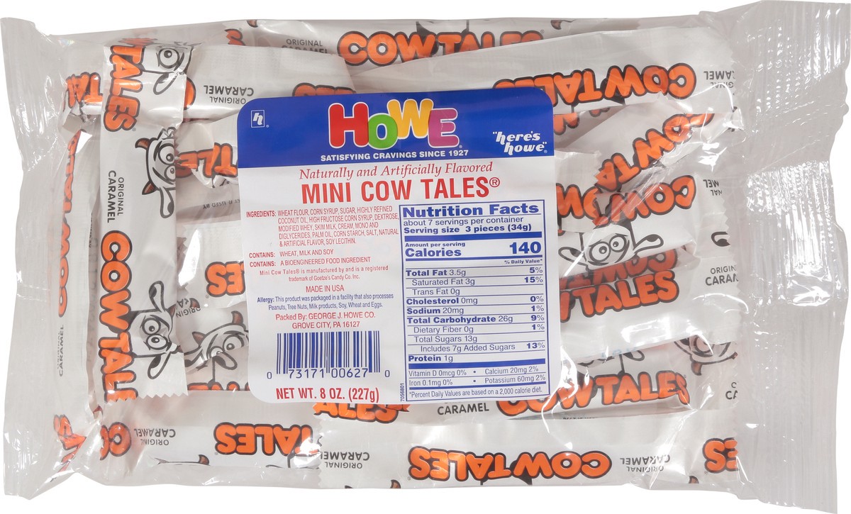 slide 2 of 9, Howe Cow Tails Mini, 8 oz
