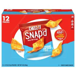 Cheez-It Cheddar Sour Cream and Onion Cheese Cracker Chips