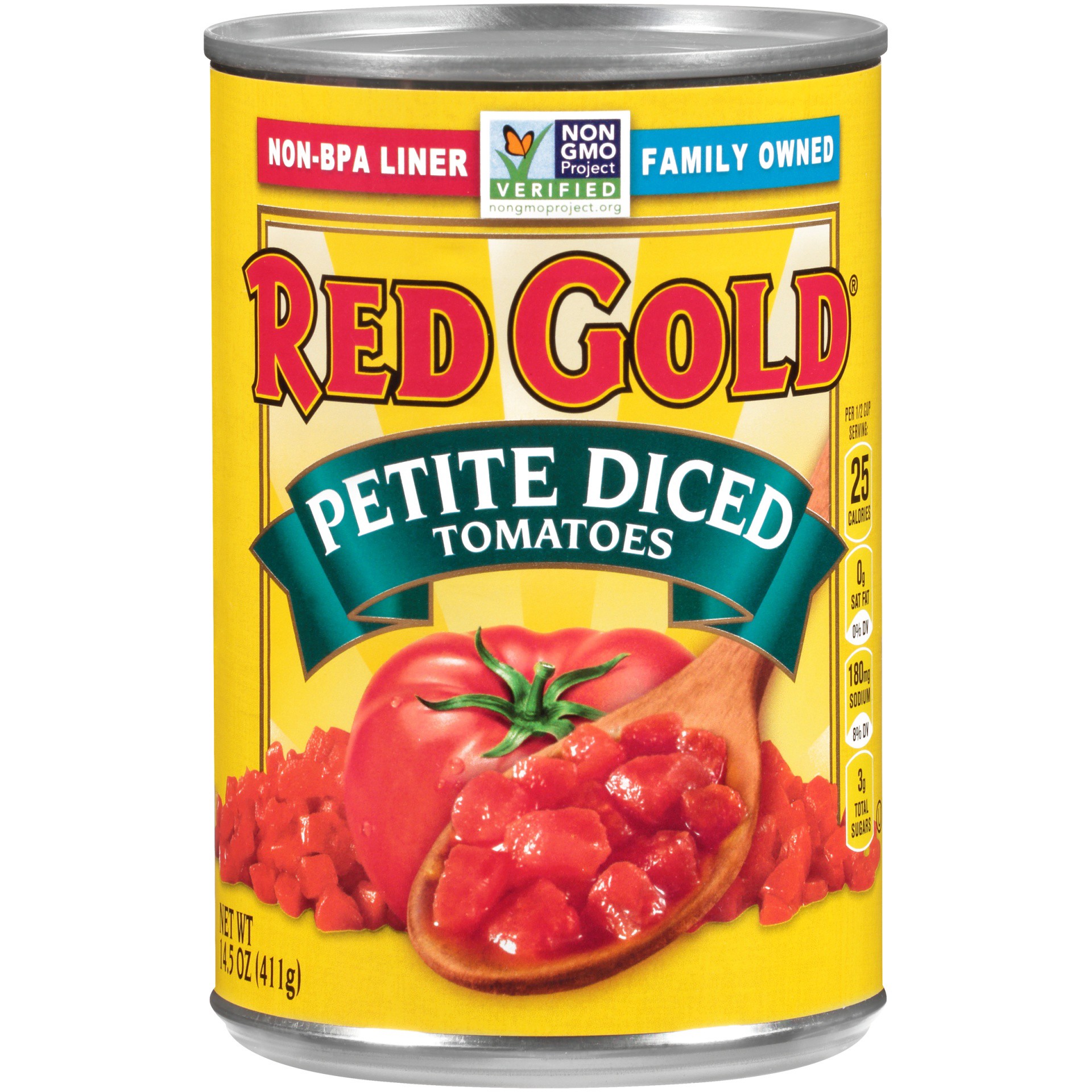 slide 1 of 6, Red Gold Petite Diced Tomatoes 14.5 oz, 14.5 oz