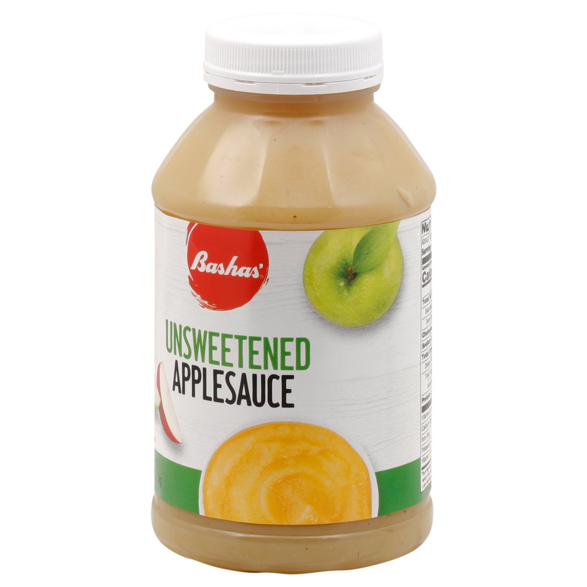 slide 12 of 13, Bashas Applsauce Unswetnd 46oz, 46 oz