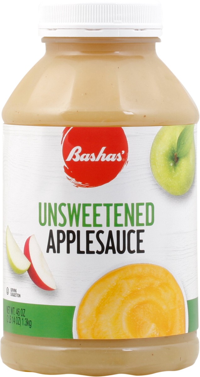 slide 6 of 13, Bashas Applsauce Unswetnd 46oz, 46 oz