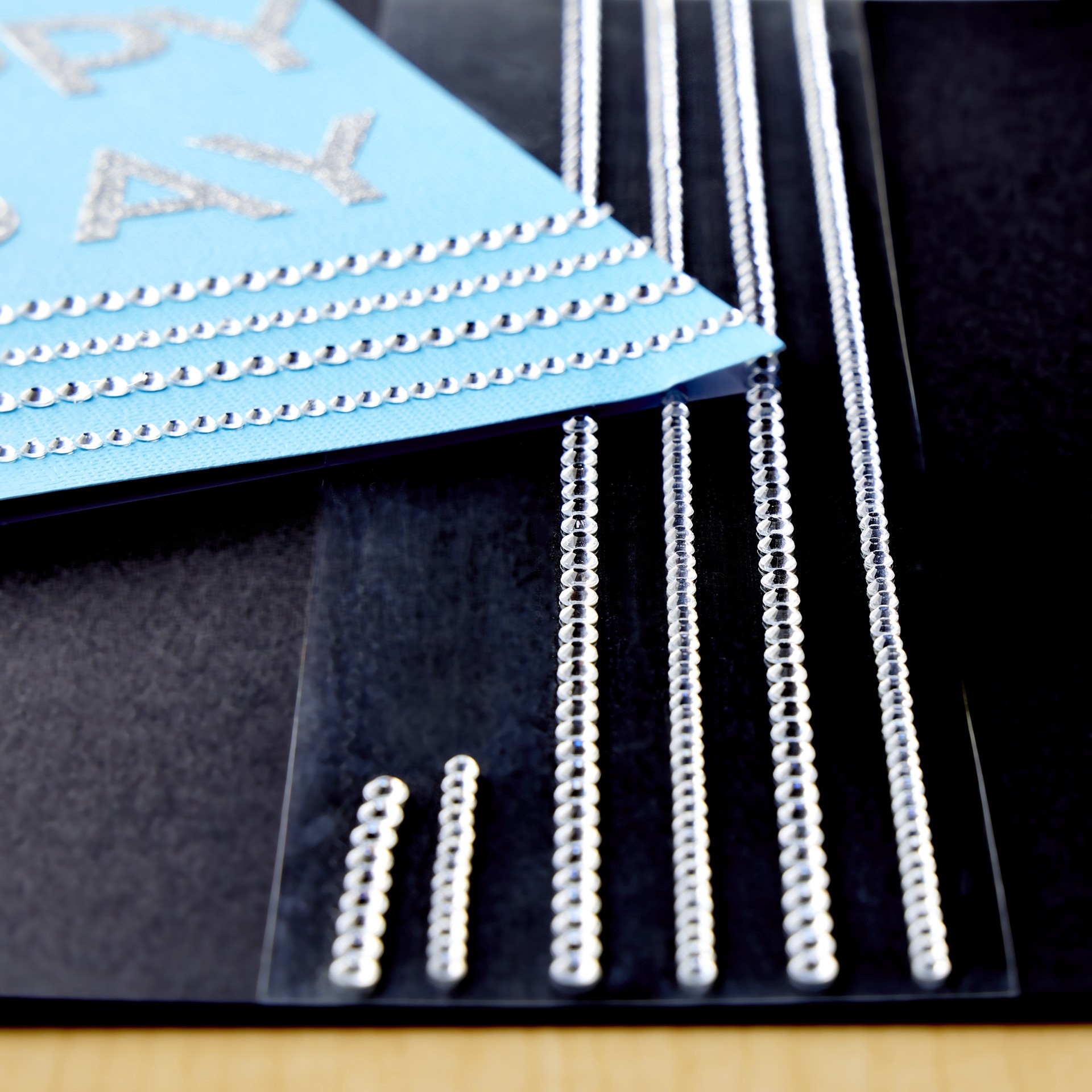 slide 3 of 4, Clear Rhinestone Borders By Recollections, 1 ct