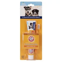 Arm & Hammer CompleteCare Puppy Peanut Butter Flavor Dental Kit 2.5 oz