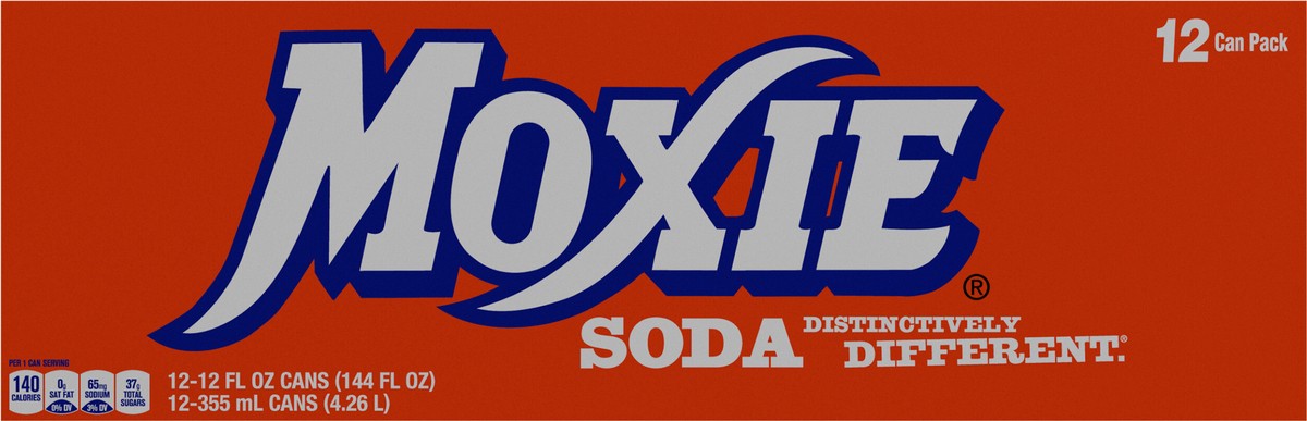 slide 6 of 9, Moxie Fridge Pack Cans- 12 ct, 12 ct; 12 fl oz