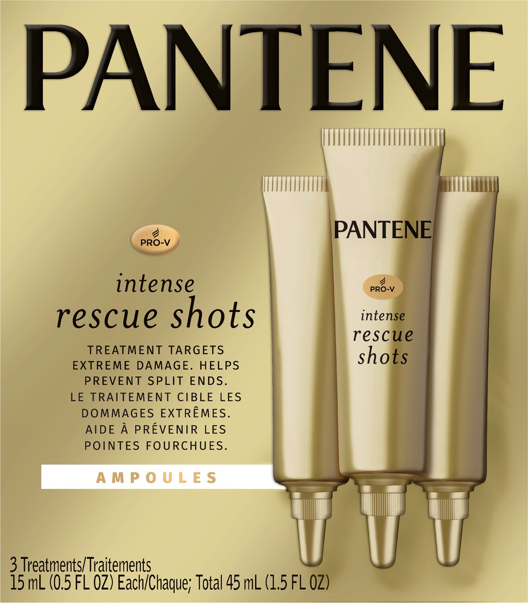 slide 1 of 9, Pantene Pro-V Intense Rescue Shots 3 ea, 3 ct