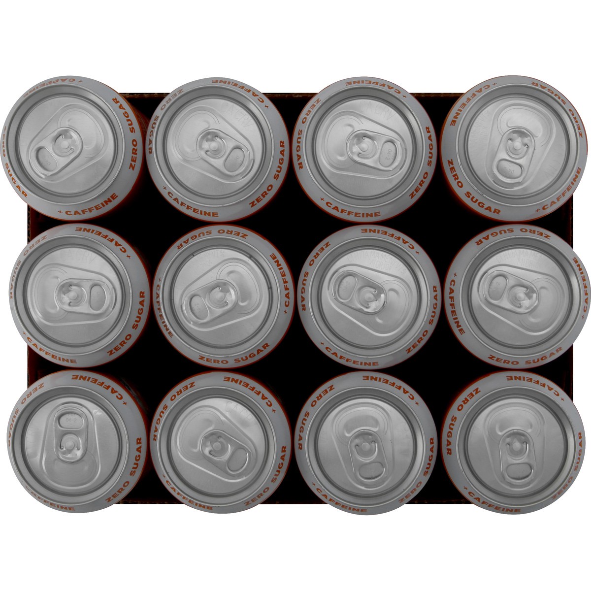 slide 6 of 10, Sparkling ICE +Caffeine Zero Sugar Orange Passionfruit Sparkling Water 12 - 16 fl oz Cans, 192 fl oz