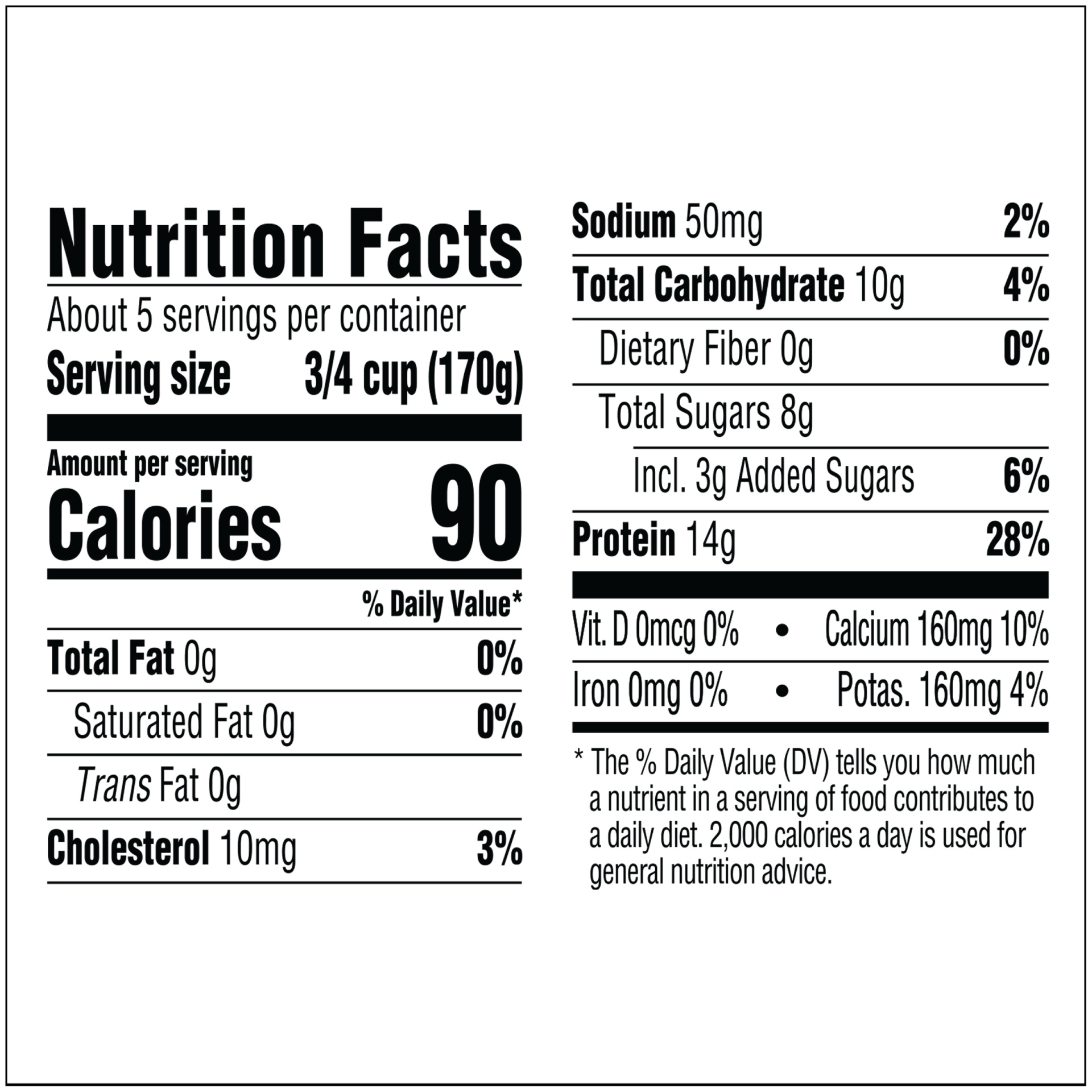 Light + Fit Nonfat GlutenFree Vanilla Greek Yogurt 32 oz Shipt