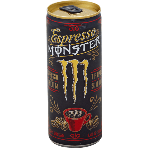 slide 2 of 2, Monster Energy Espresso And Cream Triple Shot Energy Drink, 8.4 fl oz