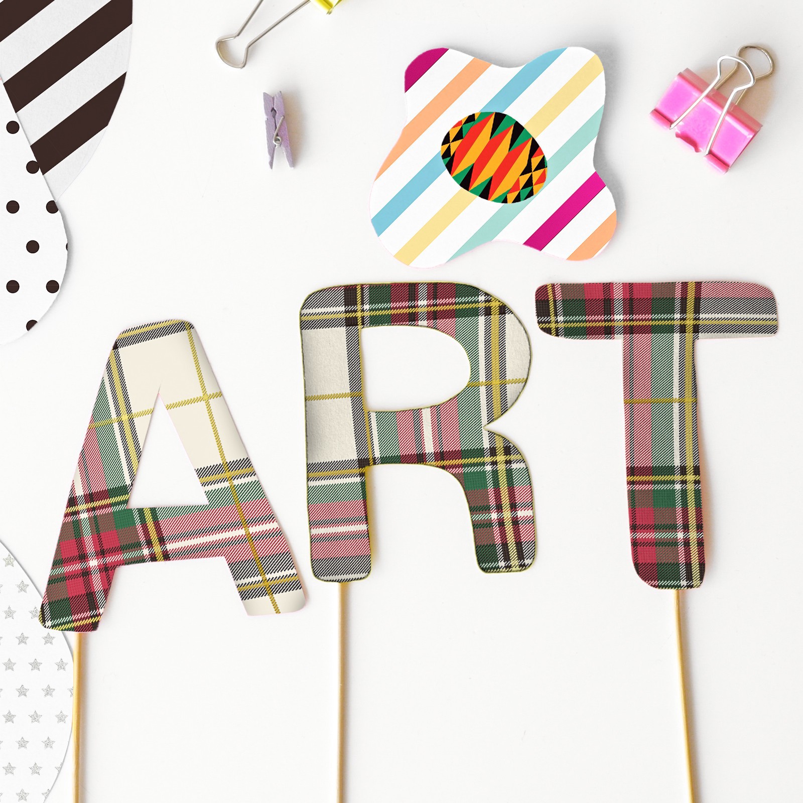 slide 2 of 3, Christmas Plaid Cardstock Paper By Recollections, 12" X 12", 12 in x 12 in