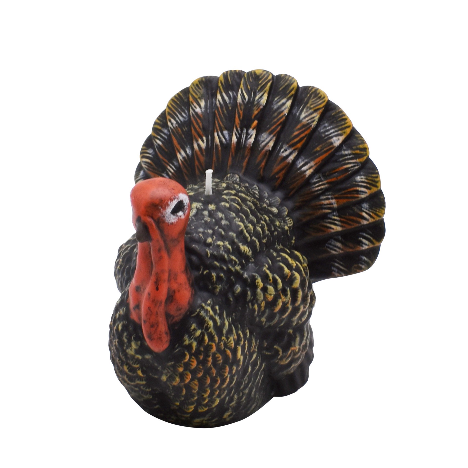 slide 3 of 3, 4" Turkey Unscented Candle By Ashland, 4.13 in x 3.74 in x 4.1 in