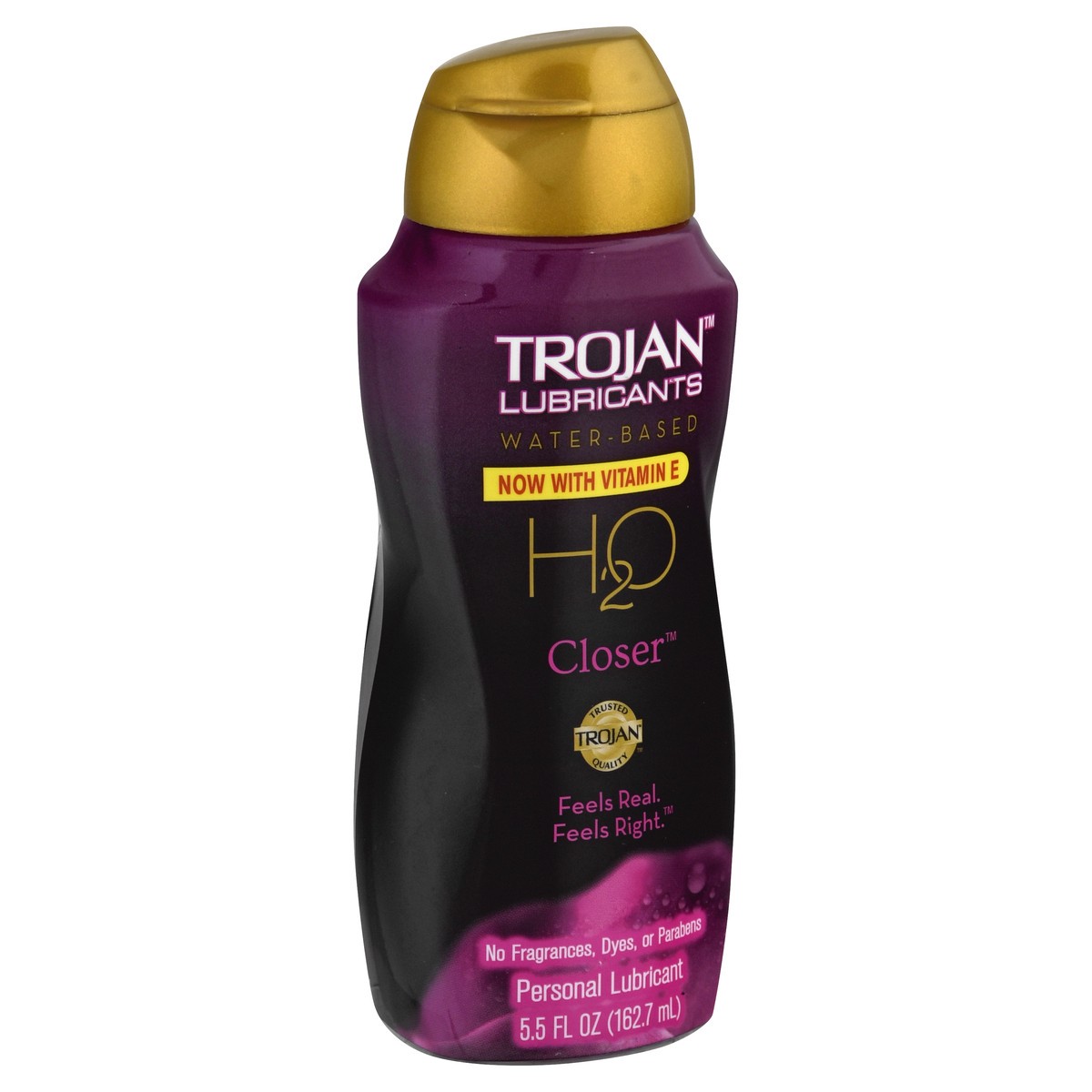 slide 7 of 9, Trojan Closer Water-Based H2O Personal Lubricant 5.5 oz, 5.5 fl oz