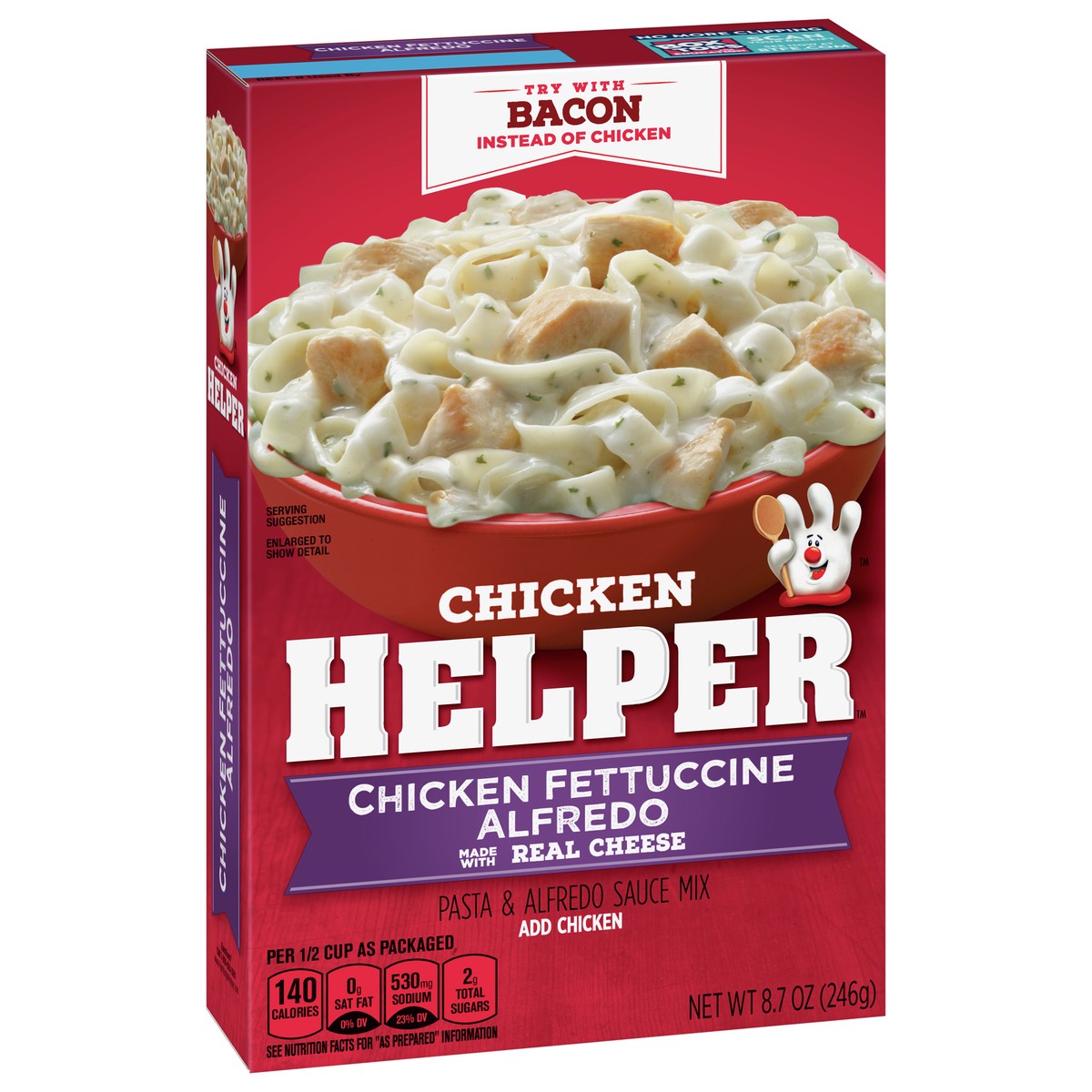 slide 2 of 9, Chicken Helper Betty Crocker Chicken Helper, Fettuccine Alfredo, 8.7 oz, 8.7 oz