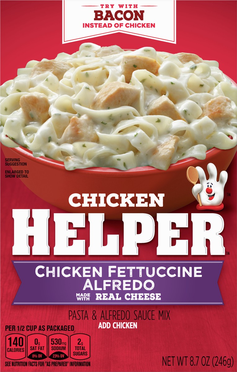 slide 6 of 9, Chicken Helper Betty Crocker Chicken Helper, Fettuccine Alfredo, 8.7 oz, 8.7 oz