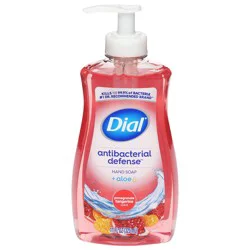 Dial Antibacterial Defense Liquid Hand Soap, Pomegranate & Tangerine Scent, 11 fl oz
