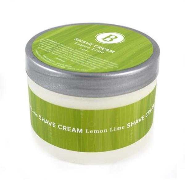 slide 1 of 1, Basin Lemon Lime Shave Cream, 8 fl oz