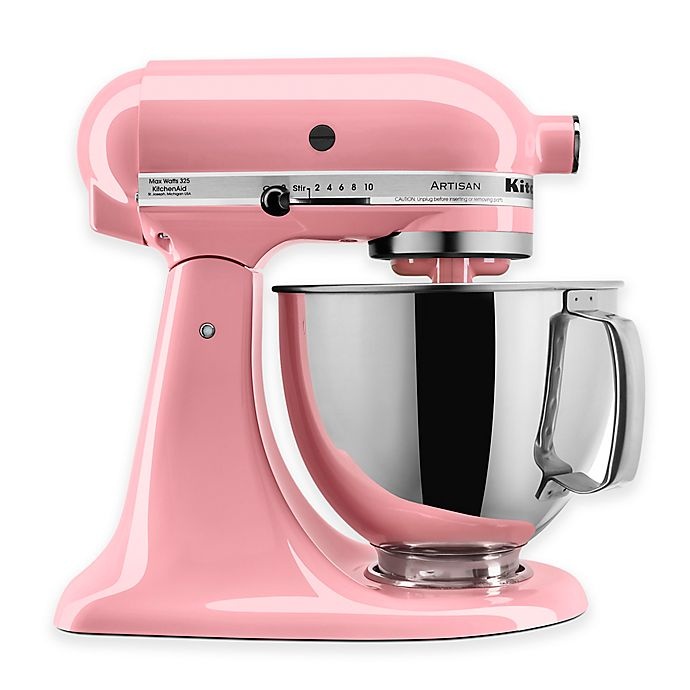 slide 1 of 4, KitchenAid Artisan Stand Mixer - Guava Glaze, 5 qt