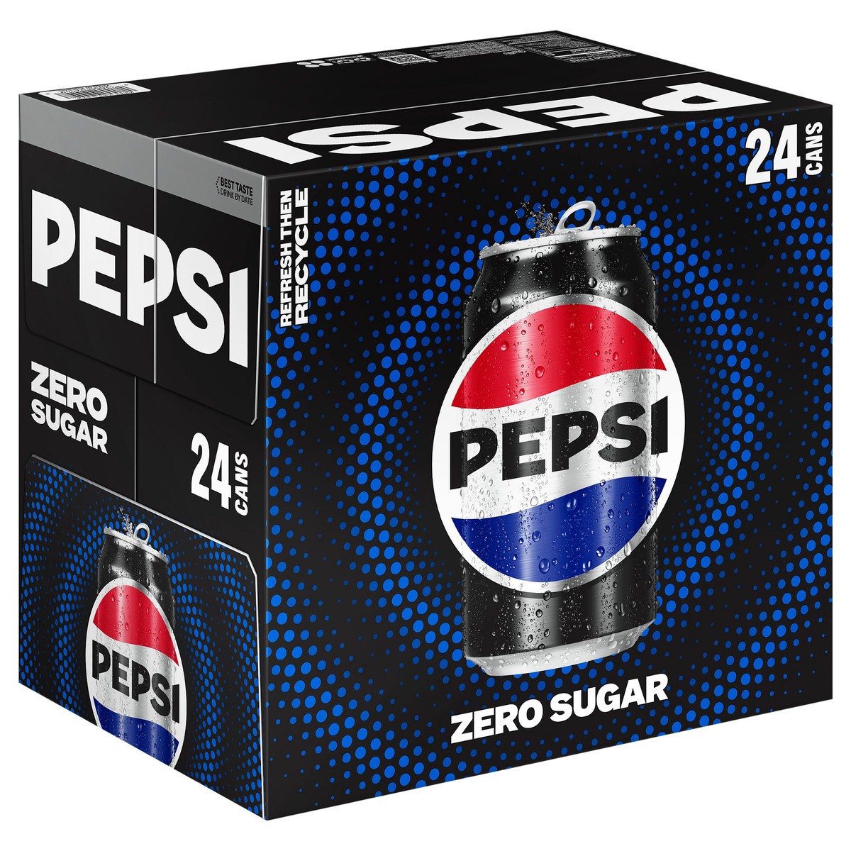 slide 2 of 6, Pepsi Zero Sugar, 24 ct; 12 oz