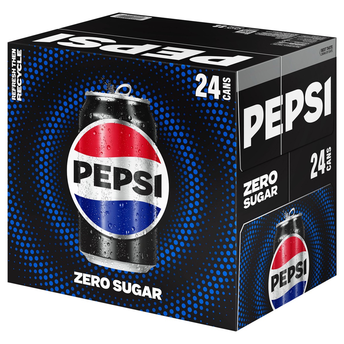 slide 3 of 6, Pepsi Zero Sugar, 24 ct; 12 oz