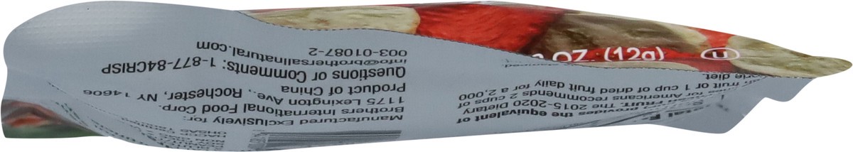 slide 3 of 9, Brothers All Natural Freeze Dried Banana & Strawberry Fruit Crisps 0.42 oz, 0.42 oz