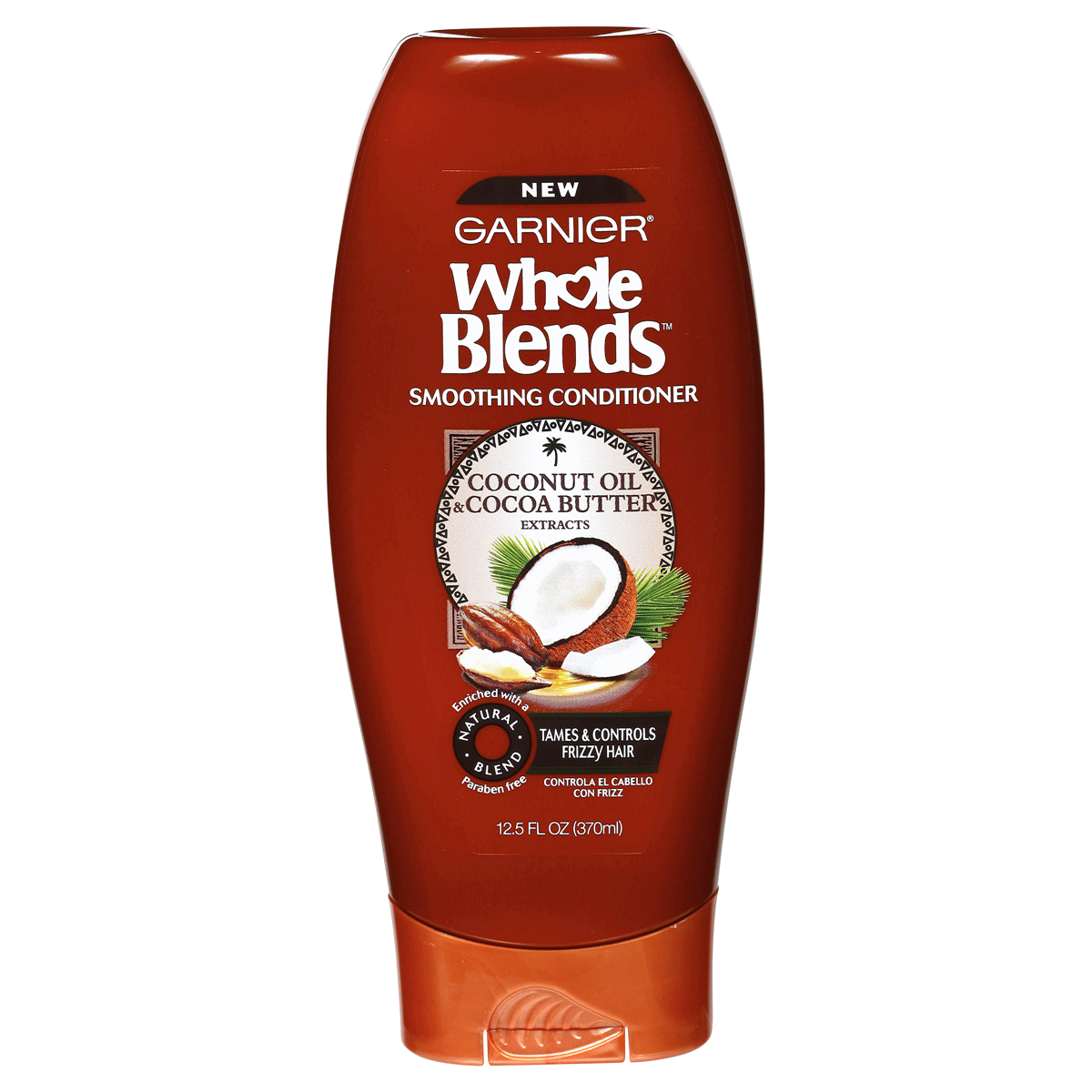 slide 1 of 1, Garnier Coconut Cocoa Butter, 12.5 fl oz