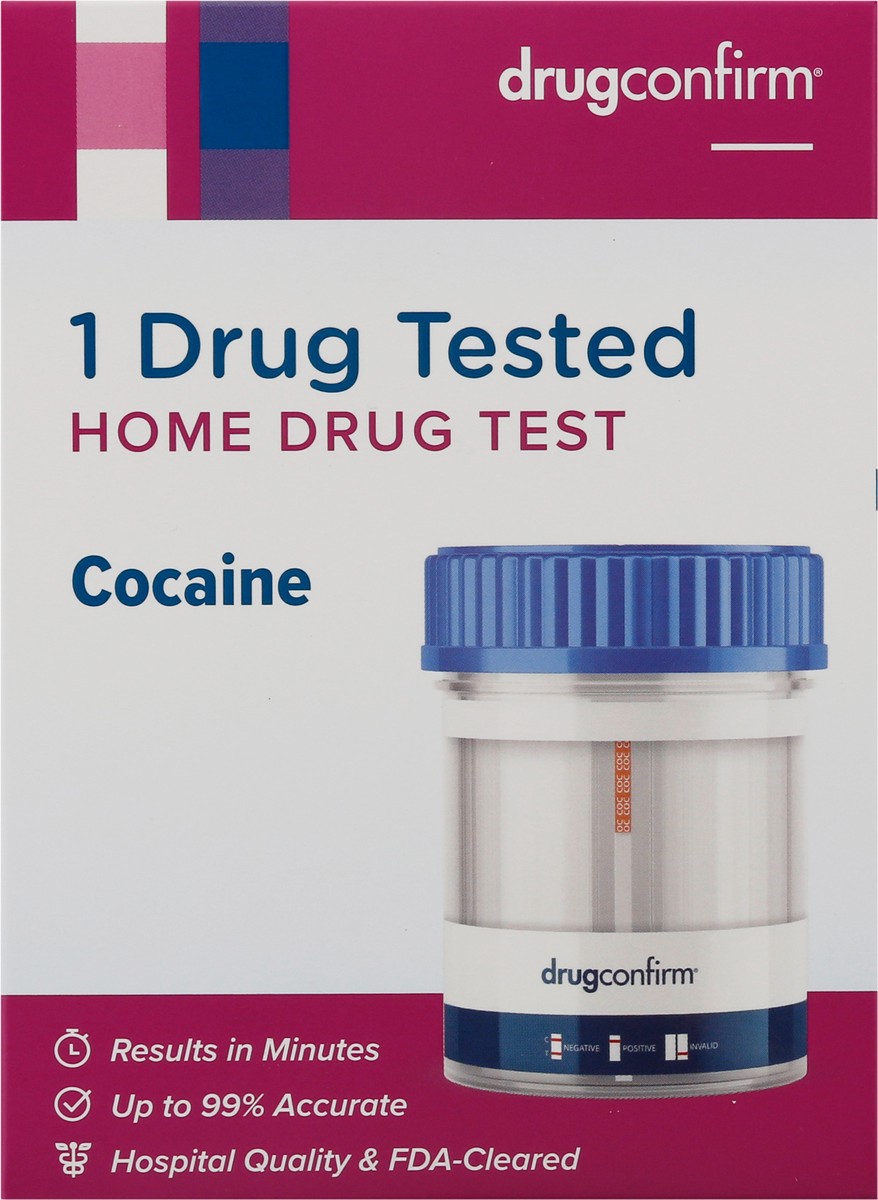 slide 7 of 11, DrugConfirm Cocaine Home Drug Test 1 ea, 1 ct