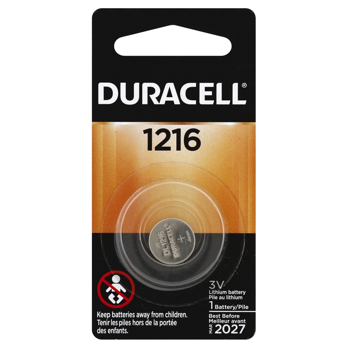 slide 8 of 8, Duracell Battery 1 ea, 1 ea