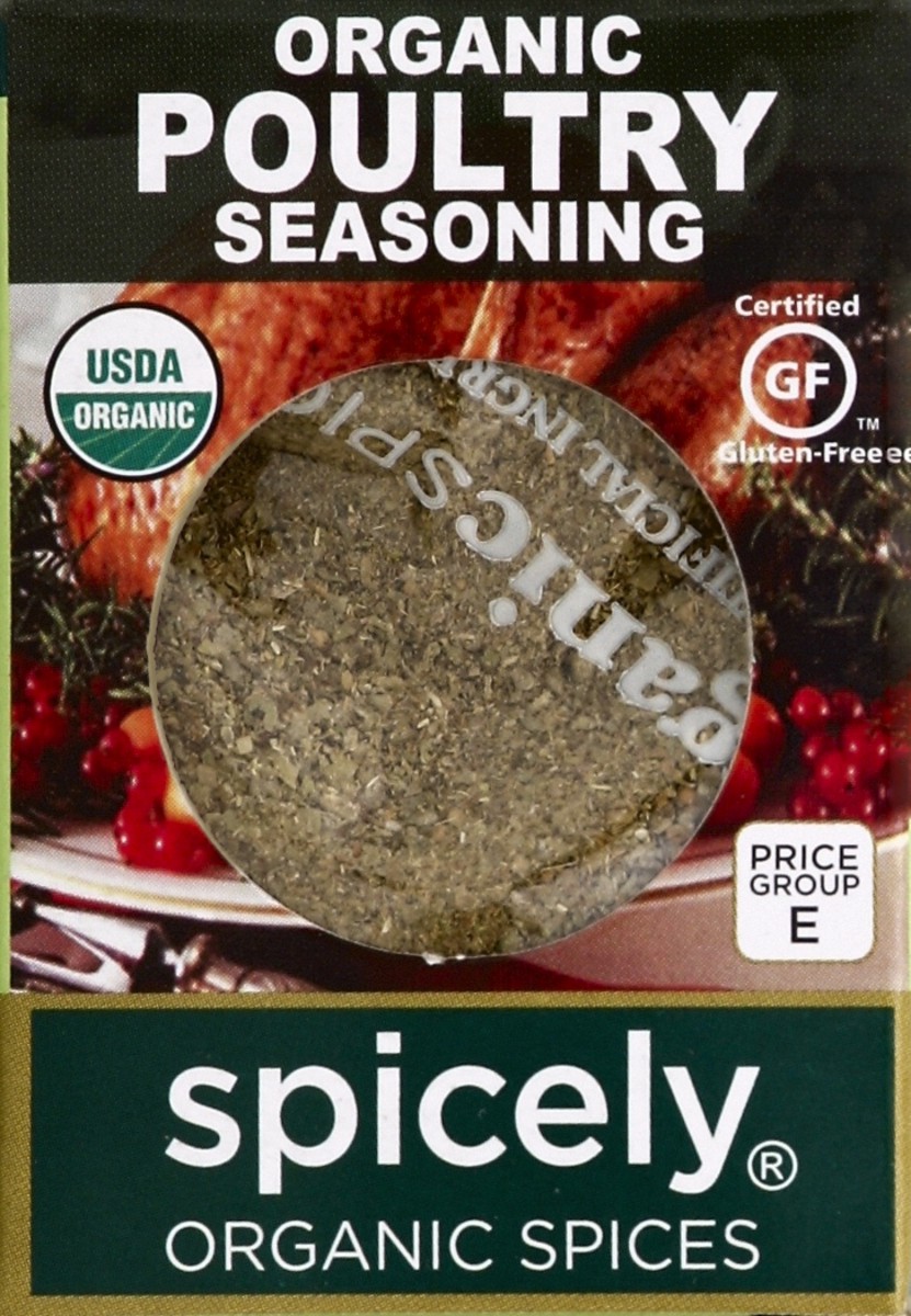 slide 2 of 4, Spicely Organic Spices Poultry Seasoning 0.35 oz, 0.35 oz