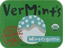 VerMints Organic Wintergreen Mints - 1.41 oz