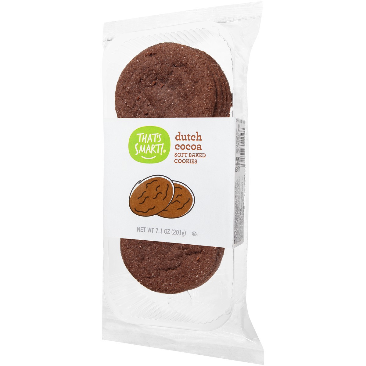 slide 4 of 14, That's Smart! Dutch Cocoa Soft Baked Cookies, 7.1 oz