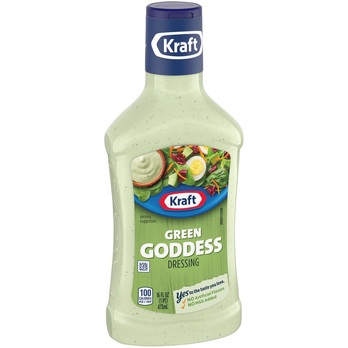 slide 8 of 9, Kraft Green Goddess Salad Dressing, 16 fl oz Bottle, 16 fl oz