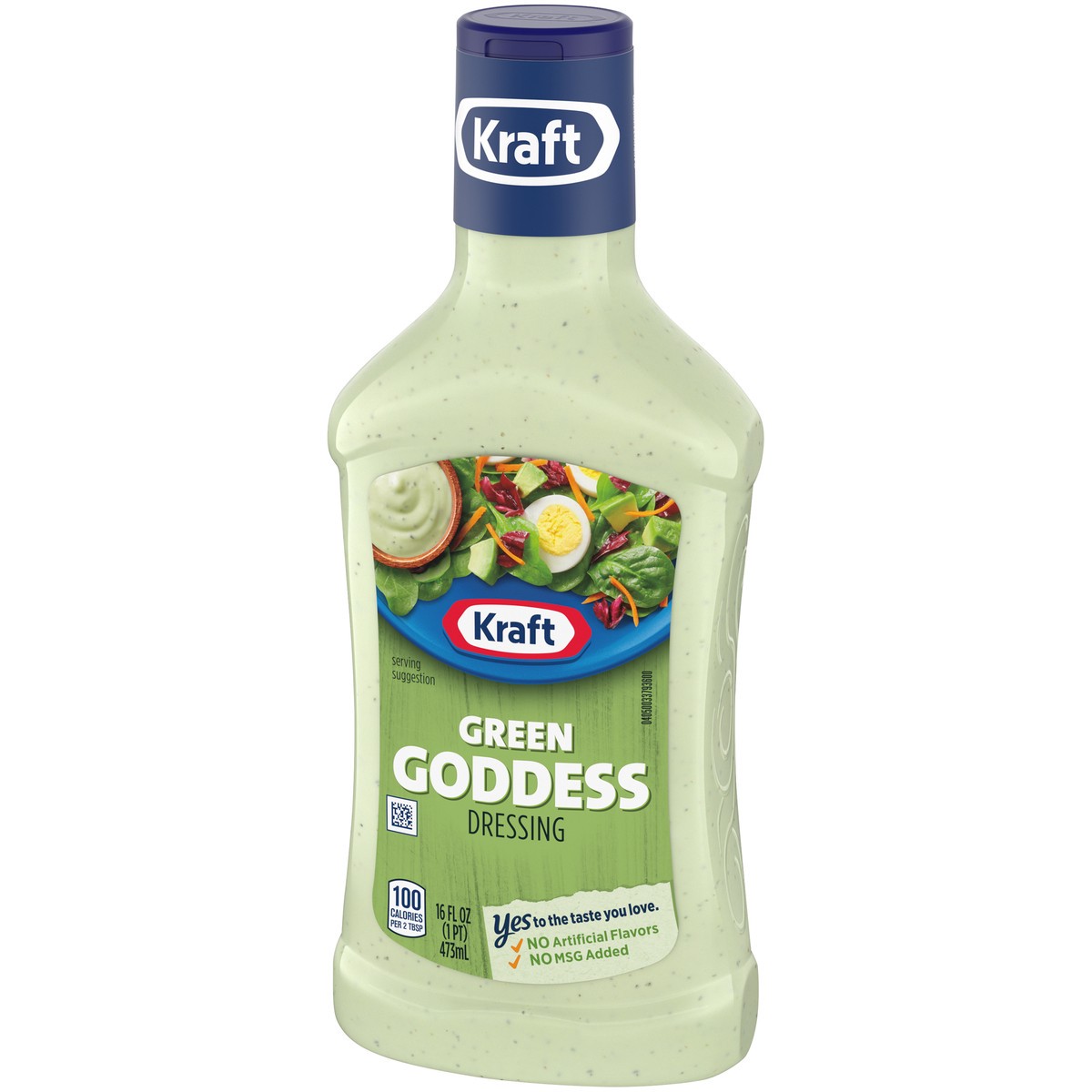 slide 5 of 9, Kraft Green Goddess Salad Dressing, 16 fl oz Bottle, 16 fl oz