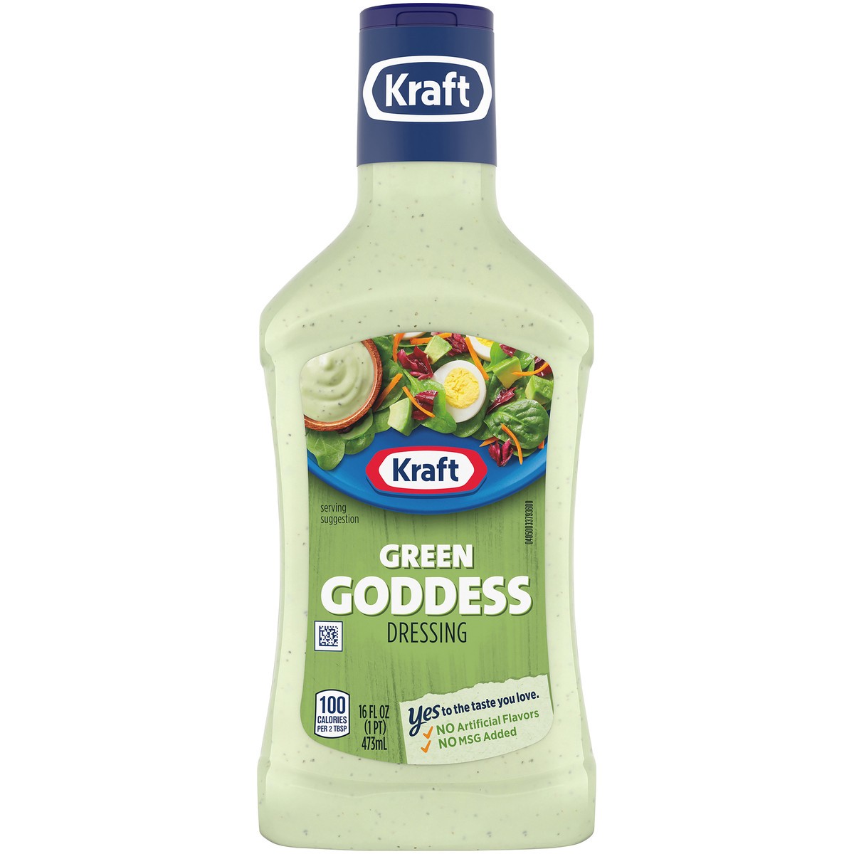 slide 6 of 9, Kraft Green Goddess Salad Dressing, 16 fl oz Bottle, 16 fl oz