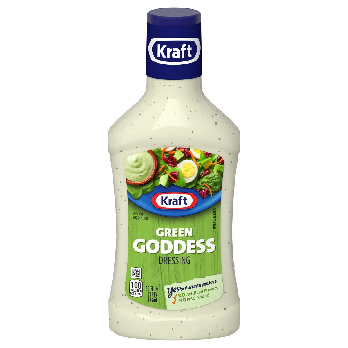 slide 1 of 9, Kraft Green Goddess Dressing, 16 fl oz Bottle, 16 fl oz