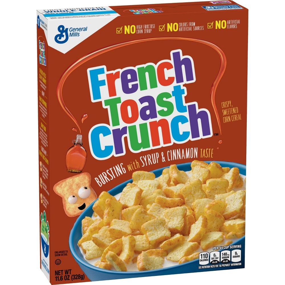 slide 2 of 3, French Toast Crunch Cereal - General Mills, 11.5 oz