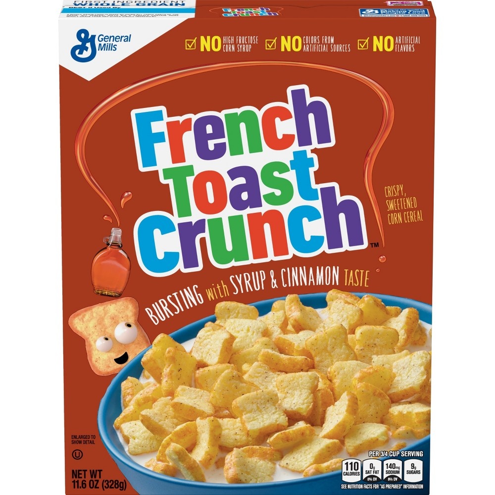 slide 3 of 3, French Toast Crunch Cereal - General Mills, 11.5 oz